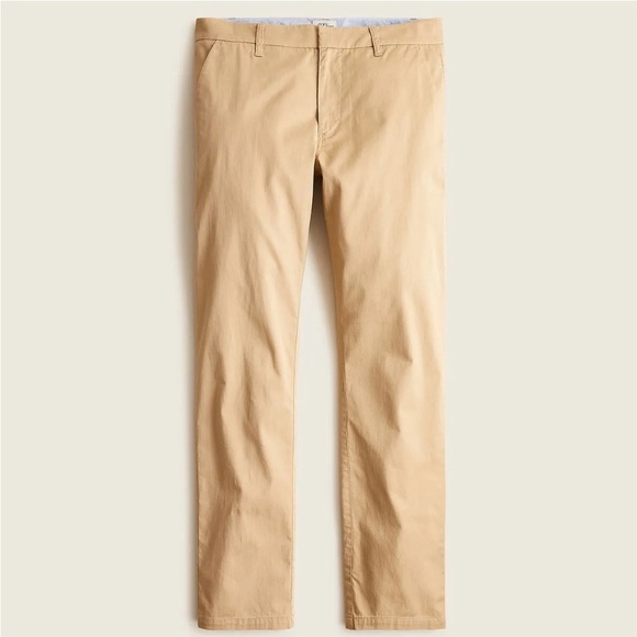 J. CREW 🆕 Patch-pocket slim boyfriend chino pant in Sandy Beach. Size 32. - Picture 4 of 5